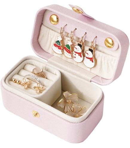 Amazon｜ミニジュエリーボックス 携帯用 アクセサリーケース ミニ